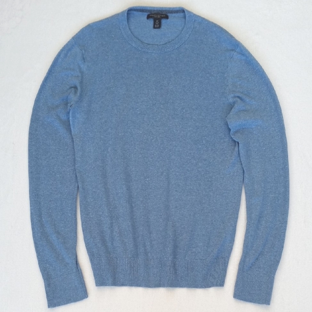 Banana Republic Women’s Silk & Linen Blue Sweater M